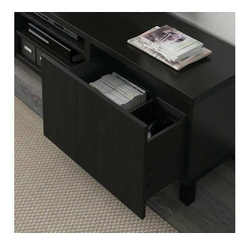 Besta tv bench sales with drawers